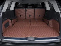 full set car trunk mats for mercedes benz gls 400d x167 2020 6 7 seats durable boot carpets cargo liner mats for gls400d 2021