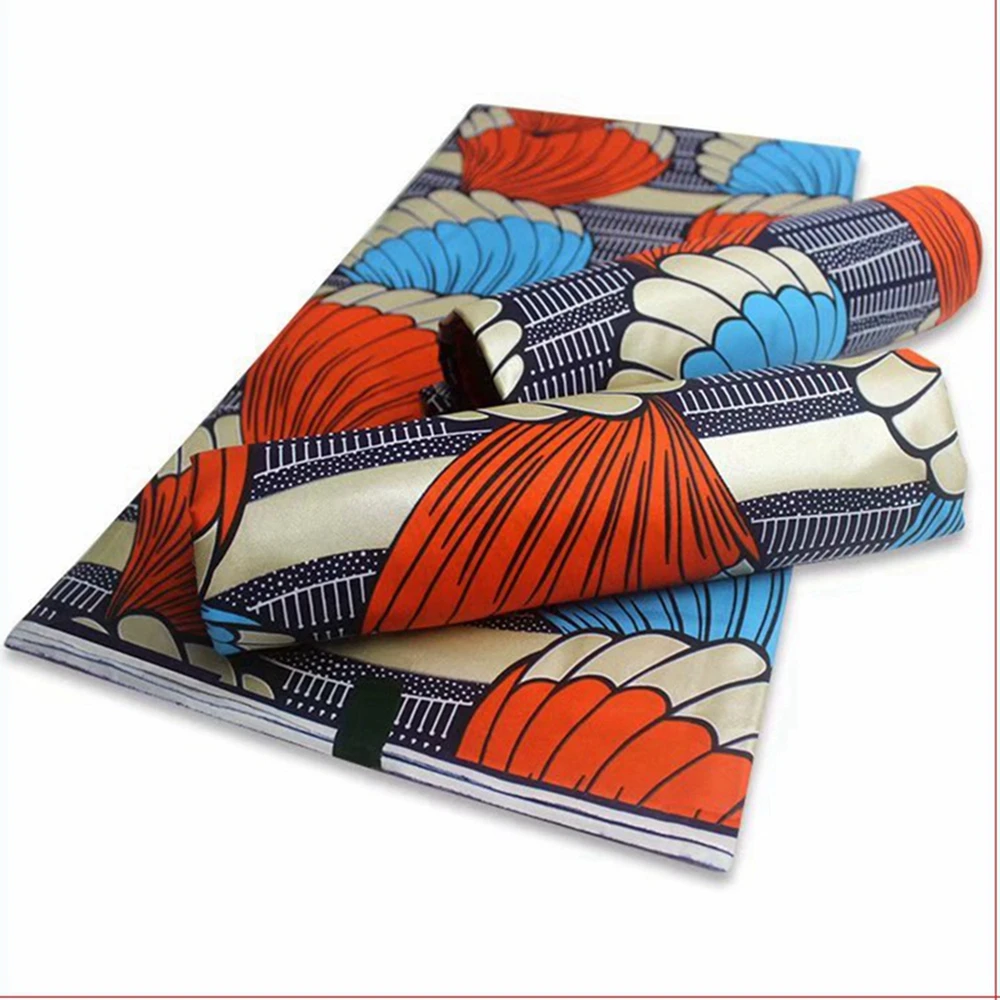 

Hot Sale Afabric Wax Fabric Green Golden Ankara Print Batik Cotton Material For Sewing Dress