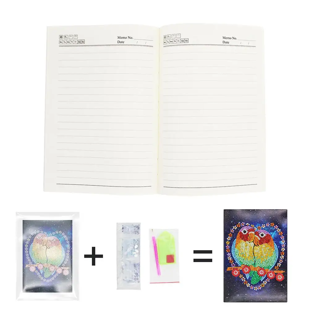 ARMYQZ 5D DIY Diamond Painting Notebook Dolphin Special Shaped 2019 New | Дом и сад