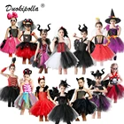 Платье-пачка для девочек на Хэллоуин