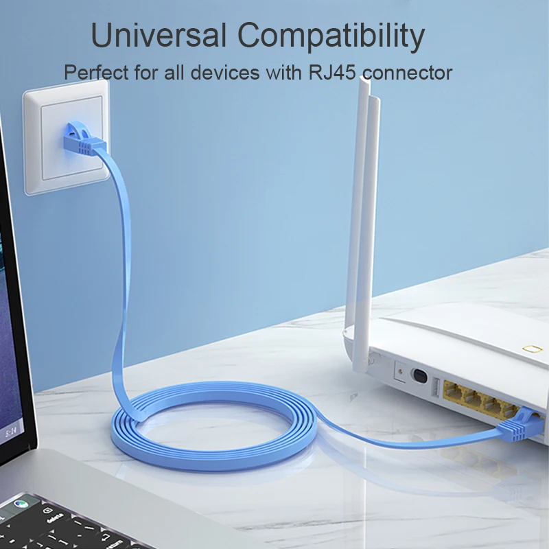 SAMZHE плоский Cat7 Ethernet Соединительный кабель RJ45 компьютер PS2 PS3 XBox сетевые кабели LAN