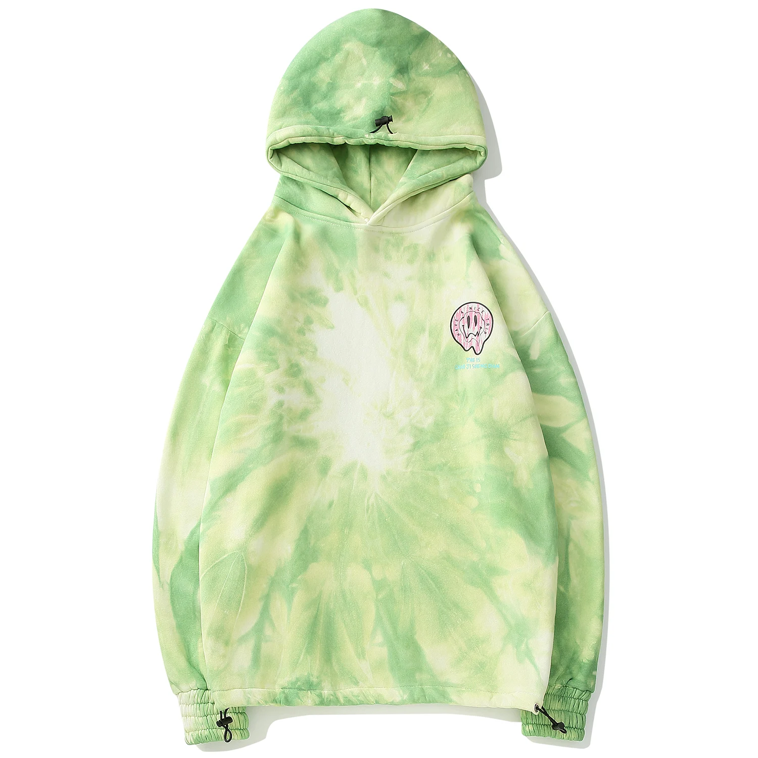 Aelfric Eden Tie dying плотная мужская толстовка с капюшоном осень 2019 Harajuku Повседневный