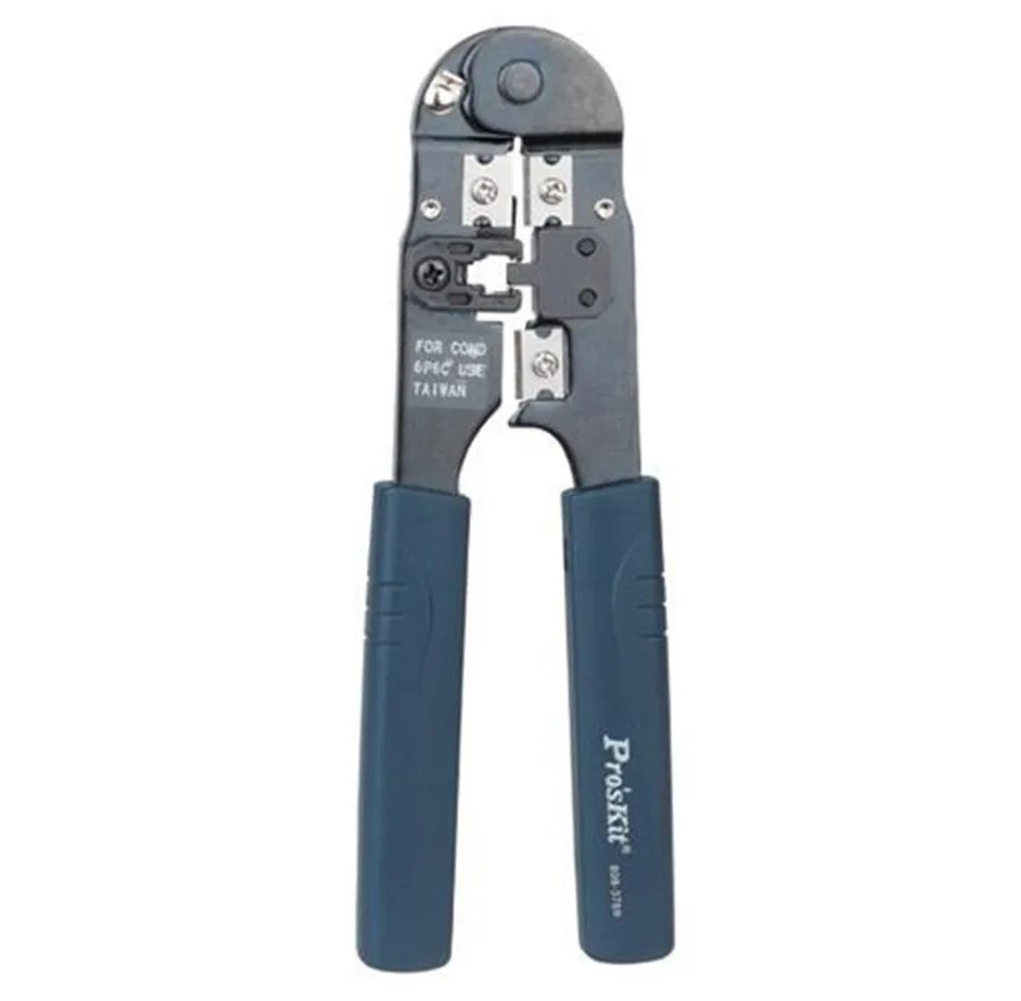 

High quality 808-376B Modular Crimping Tool (190mm) Telephone Connector Crimping Plier Telephone Cord Crimping Plier