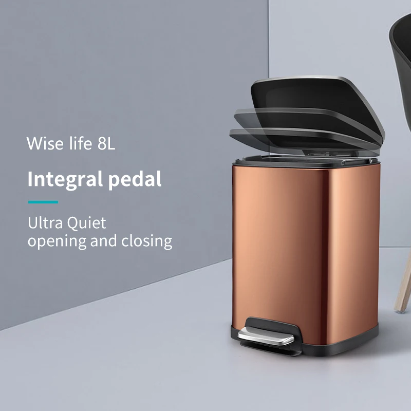 Роскошное мусорное ведро в скандинавском стиле крышка для мусора спальню