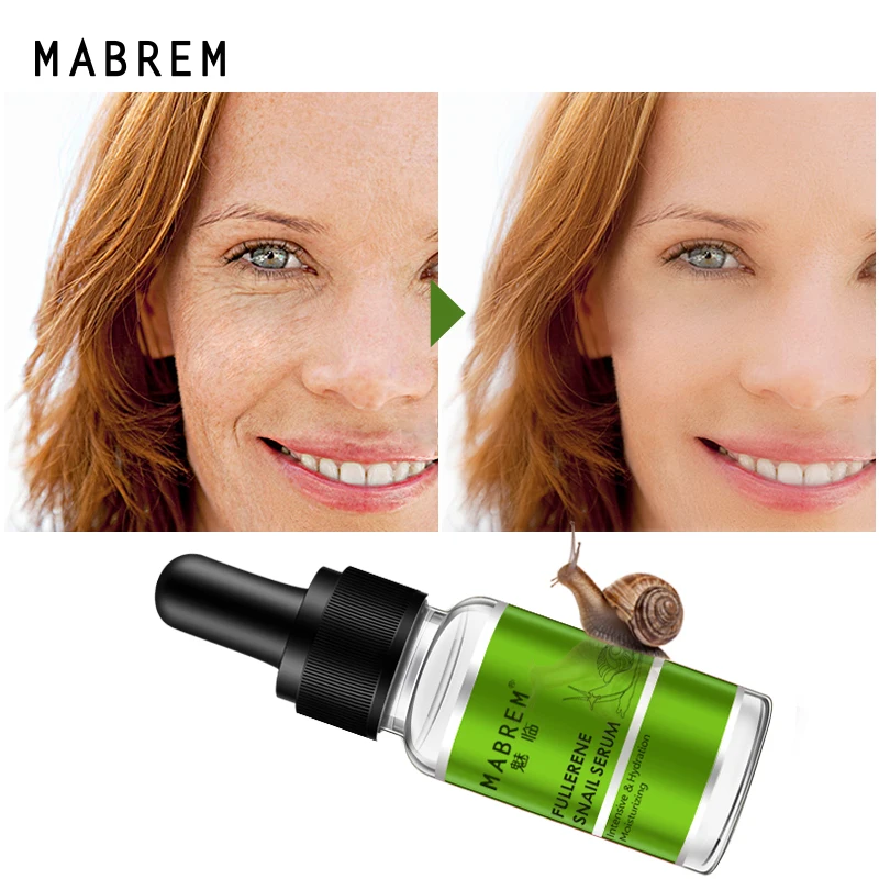 Сыворотка Fullerene с экстрактом улитки против морщин глубокое увлажнение