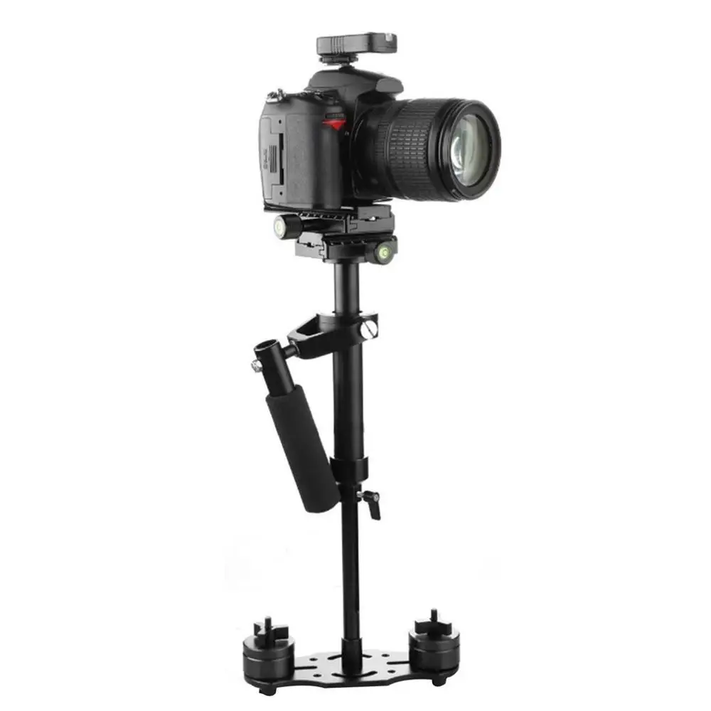 

New Portable Gradienter Handheld Stabilizer Aluminum Alloy Steadycam Retractable Stabilizer for DSLR Camera DV Camcorder