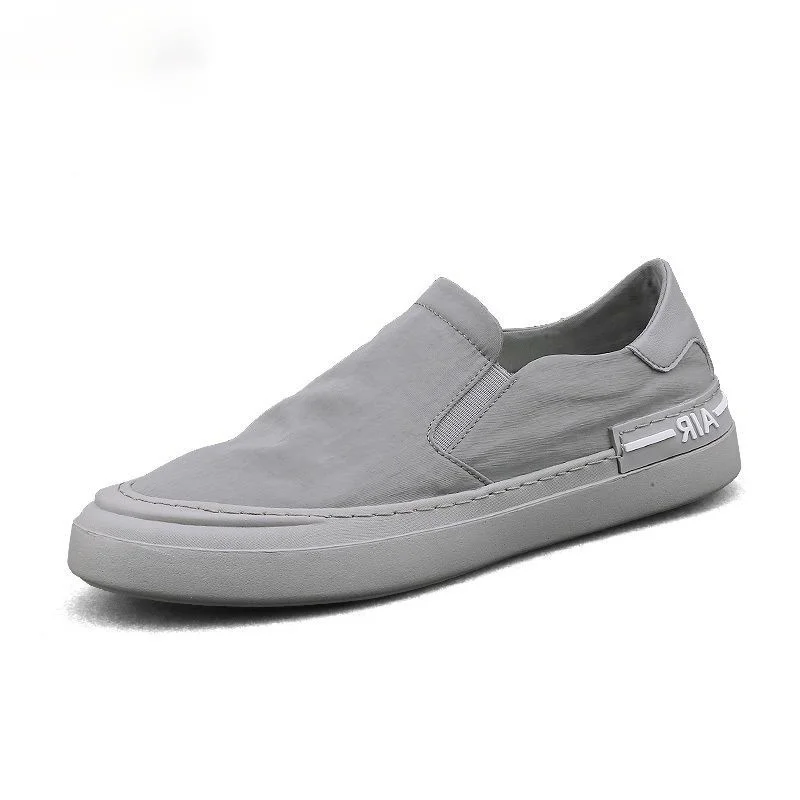 

Men Loafers Summer Breathble Slip-on Canvas Shoes Comfortable Flat Causal Shoes Solid Retro Designer Sneakers Leisure Footwear