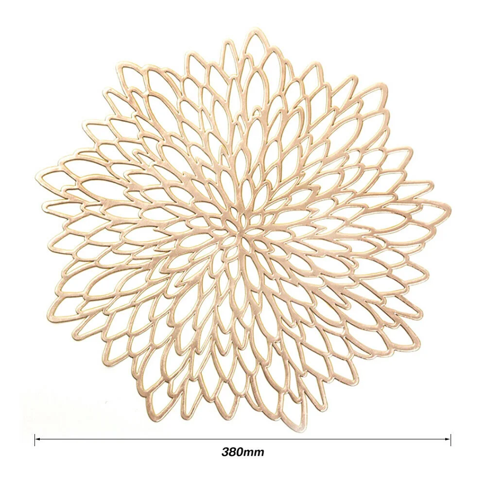 Цветок гибискуса ПВХ коврик для стола изолированная подстилка домашняя
