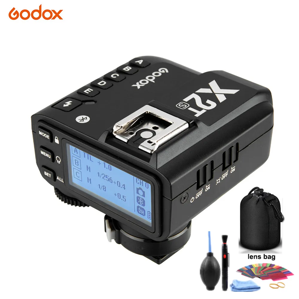 Беспроводной триггер вспышки Godox X2T S TTL 2 4g 1/8000s удаленный Hss передатчик для камеры
