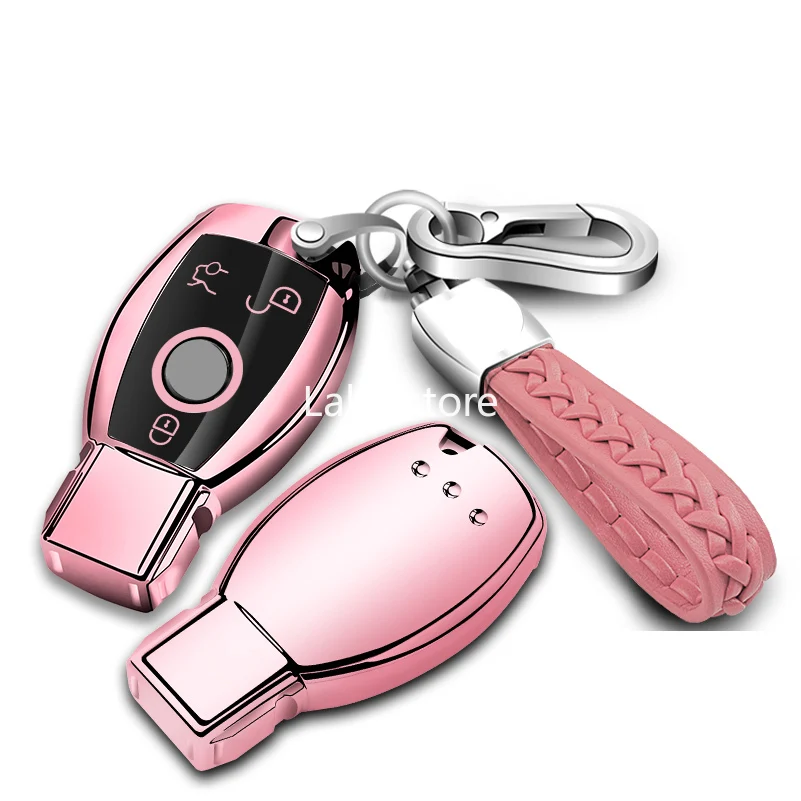 

Reliable TPU Car Key Cover Case For Mercedes Benz E-class S-class C200L GLC GLE-class GLA-class GLC260 Key Case For Car
