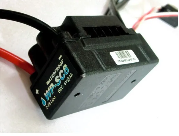 Короткая карта Hobbywing EZRUN Wp-Sc8 120a Бесщеточный Регулятор скорости супер