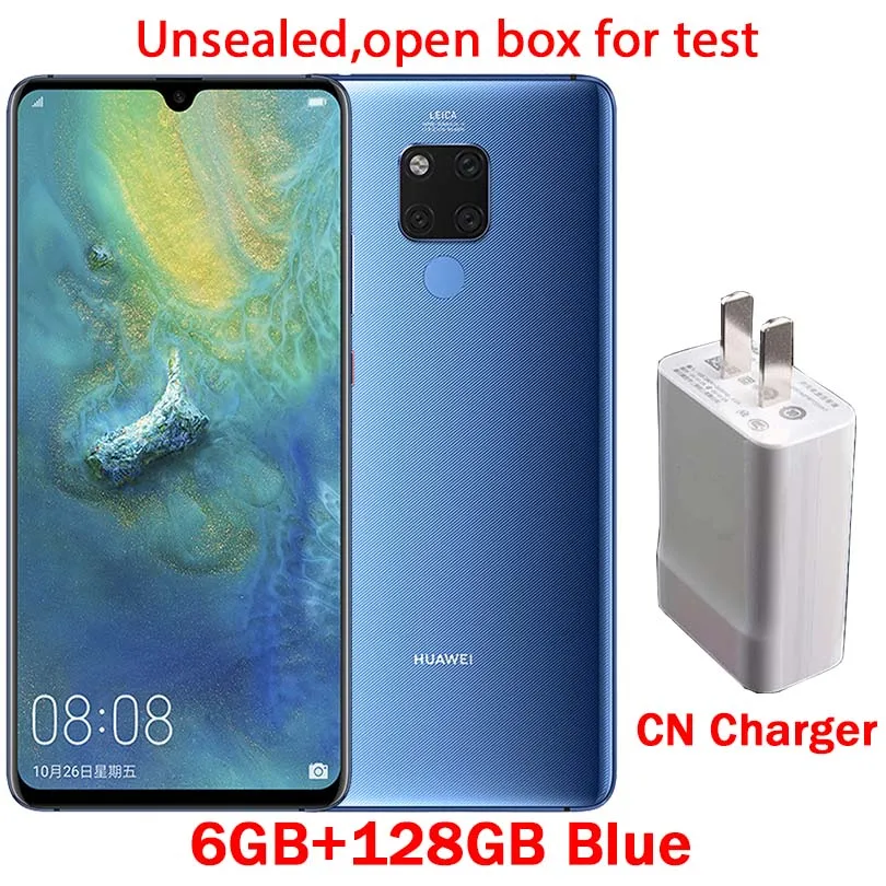 6GB 128GB Blue HUAWEI mate 20X20X5G/4G смартфон 7,2 полный экран 2244x1080 Kirin 980 Восьмиядерный EMUI 9,0 5000 мАч 4* Камера быстрое зарядное устройство - Цвет: 6GB 128GB Blue