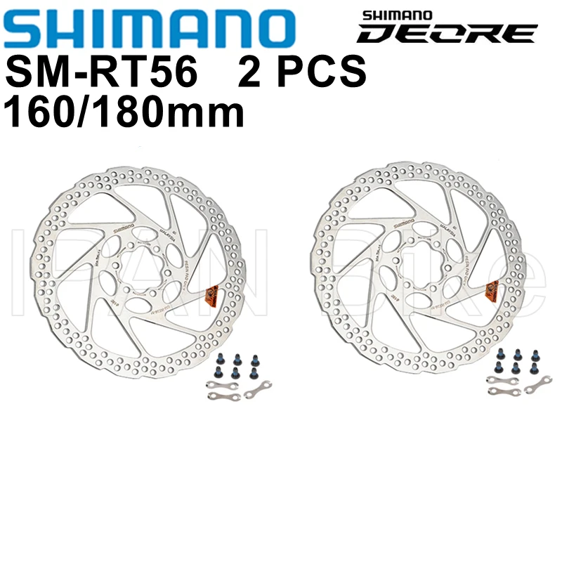 

SHIMANO SM RT26 RT56 Bike Brake Disc Rotors 6 Bolt ALTUS M2000 Mountain Bike Disc M610 RT56 M6000 Brake Disc 160MM 180MM MTB