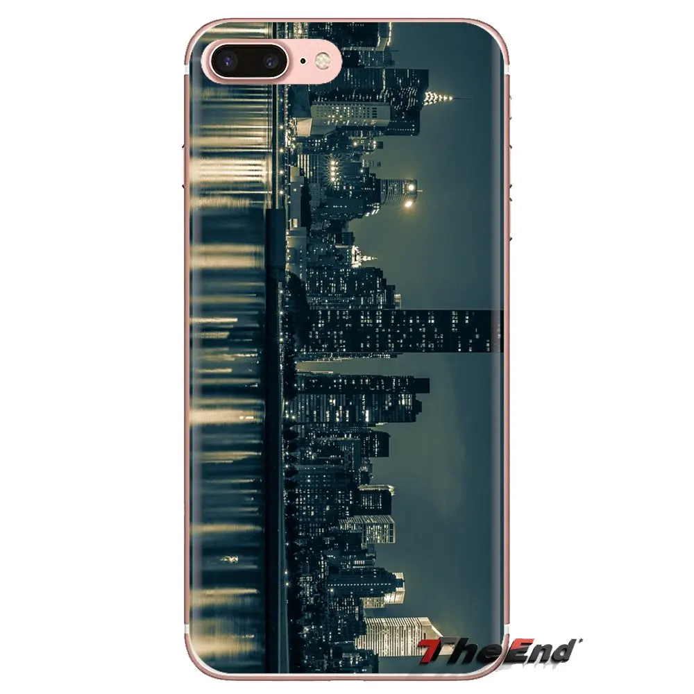For Xiaomi Mi6 Mi 6 A1 Max Mix 2 5X 6X Redmi Note 5 5A 4X 4A A4 4 3 Plus Pro Manhattan New York City NIGHT USA Soft Housing Case |