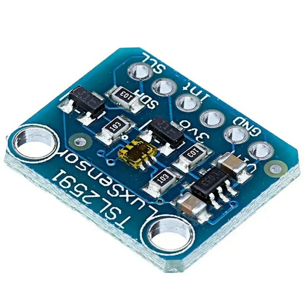 

TSL2591 IIC I2C Light Sensor High Dynamic Digital Light Sensor Range Digital Board High Performance Great Reliability