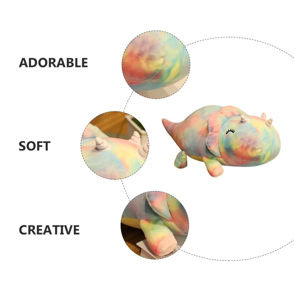 

Kid's Stuffed Triceratops Doll Plush Home Decoration (45cm)