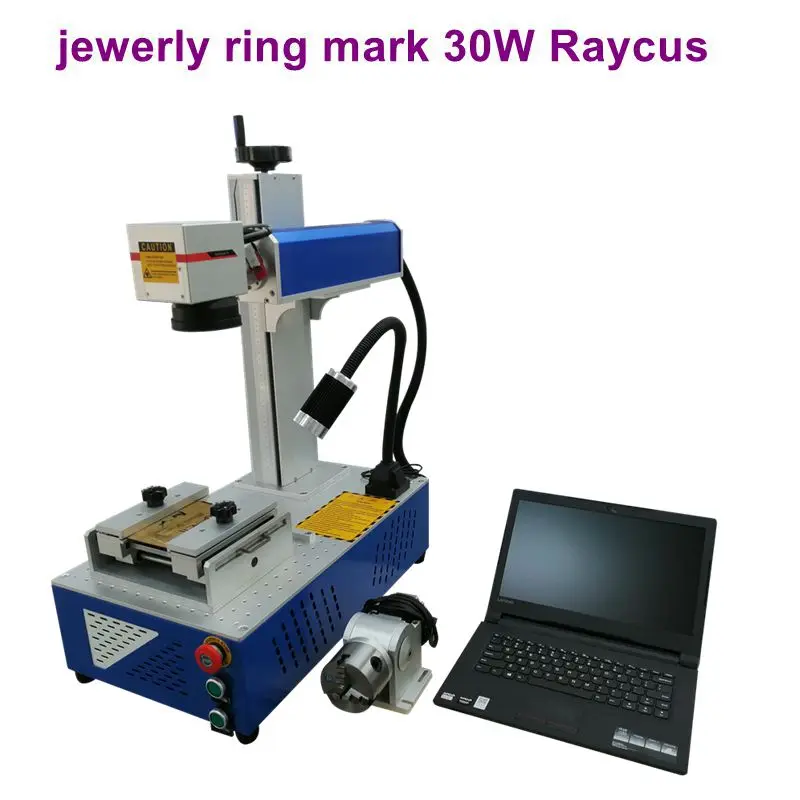 Китайский лазер 20 Вт 30 50 raycus Портативный волоконный маркировочная машина с