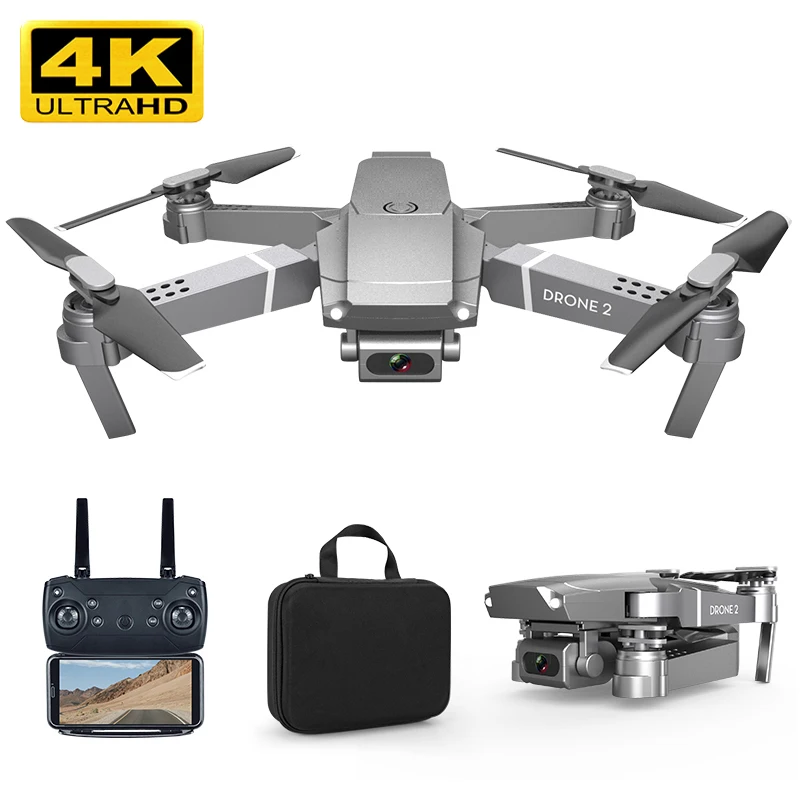 Новый Дрон E68 HD широкоугольный 4K WIFI 1080P FPV дроны видео запись в реальном времени