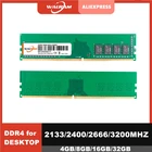 WAL ОЗУ ddr4 8 Гб 16 Гб ПК ОЗУ для компьютера ОЗУ 8 Гб Память DDR 4 PC4 3200 2400 2666 МГц Настольный DDR4 материнская плата память 288-pin