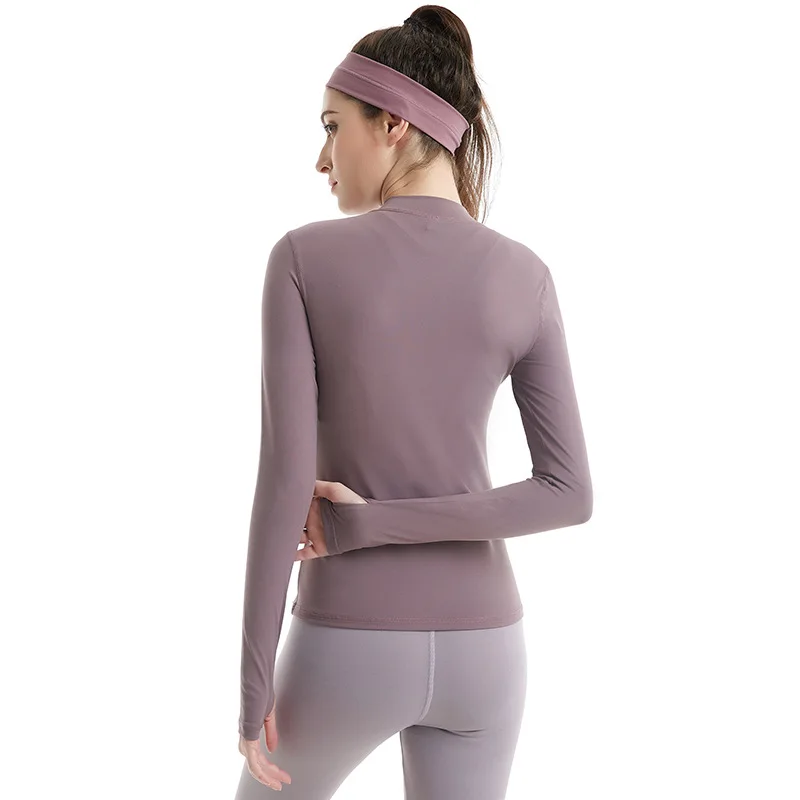 Женские футболки с отверстием для большого пальца бесшовная футболка длинным