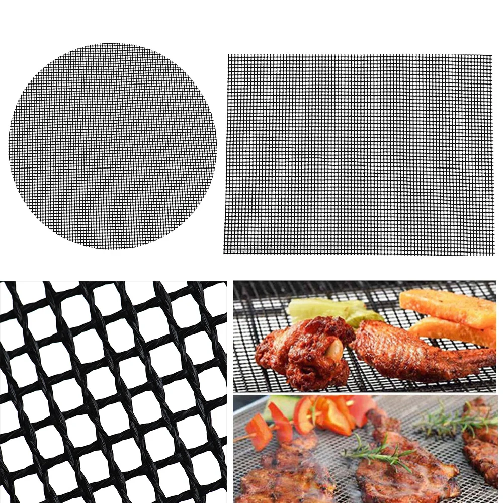 Многоразовый антипригарный коврик для барбекю и гриля коврики жарки кухонные