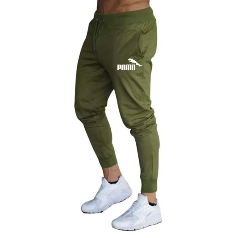 

2021 Casual New Men's Joggers Pants Fitness Men Sportswear Tracksuit Bottoms Skinny Sweatpants Trousers Gyms Jogger Track Pants