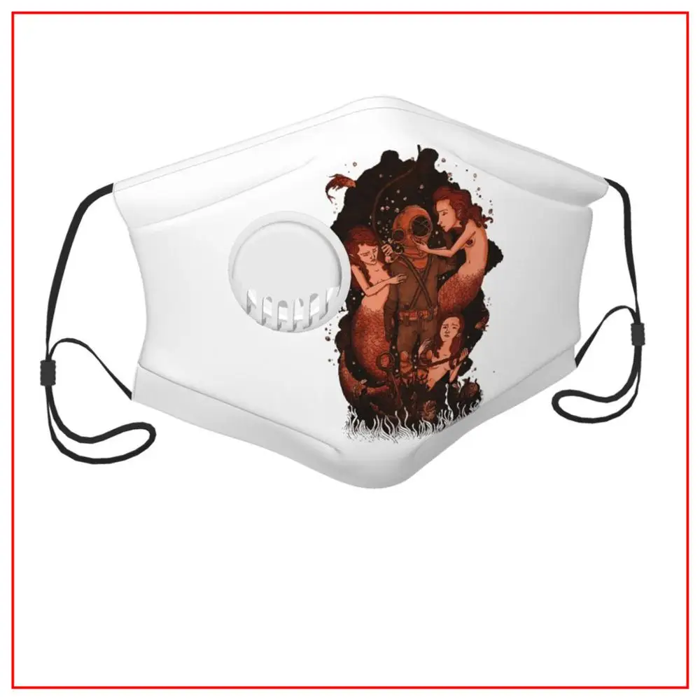 

Kids Men Women face mask THERE'S ALWAYS A SIREN Adjustable Fishing Cowboys Joker Running Sport Cat mask for face with filter