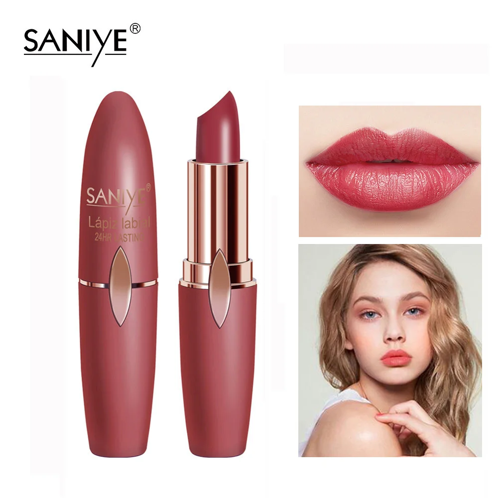 SANIYE фиолетовая Губная Помада Красного цвета Макияж для губ матовая губная помада