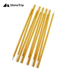 Уличное кемпинговое оборудование, 2 шт.лот, 8,5 мм, 405 см, высокопрочная алюминиевая палатка, стержень из сплава, аксессуары для палатки на 4-8 человек