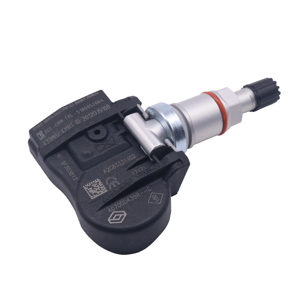 Для 2009 2017 Renault Fluence 433 МГц OEM Оригинальный TPMS датчик давления воздуха в шинах 407000435R