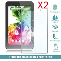 2pcs tablet tempered glass screen protector cover for hipstreet titan 4 7 inch anti screen breakage hd tempered film