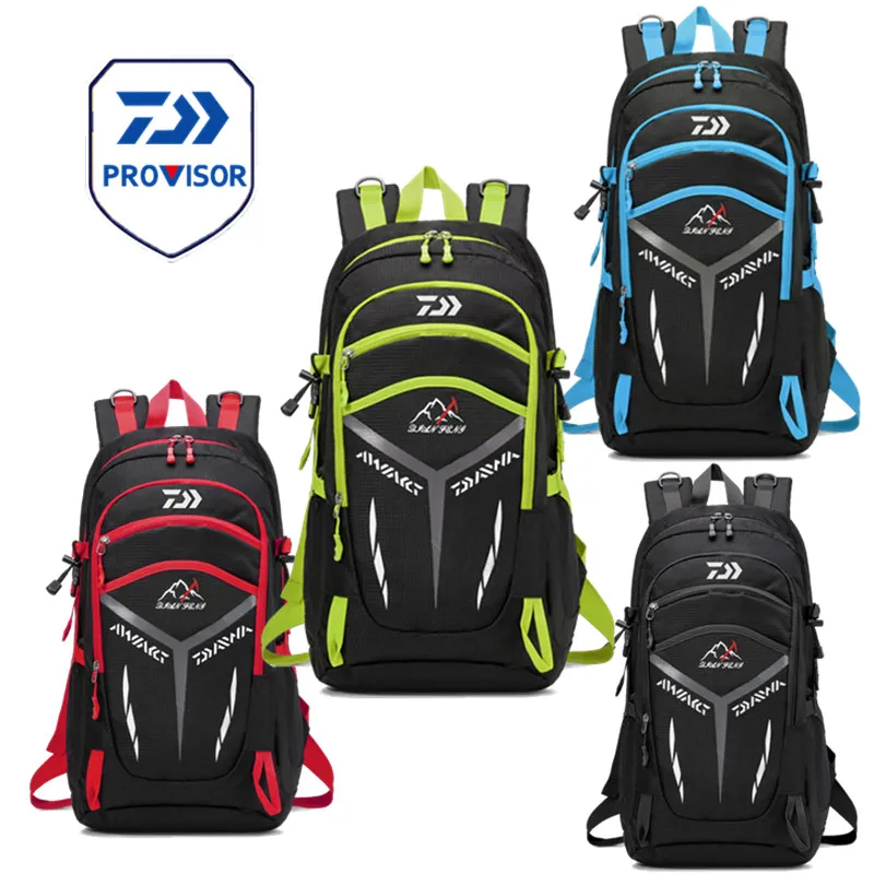 

2021 New Daiwa Sport Climbing Fishing Bag Hiking Bag Large Capacity Outdoor Sports Backpack Fishing Backpack Waterproof Bag