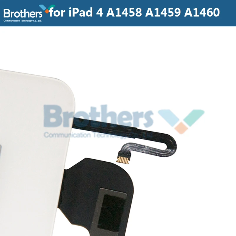Планшет T панель для iPad 4 A1458 A1459 A1460 дигитайзер стекло сенсор в сборе с кнопкой Home для iPad 4 экран Replecement
