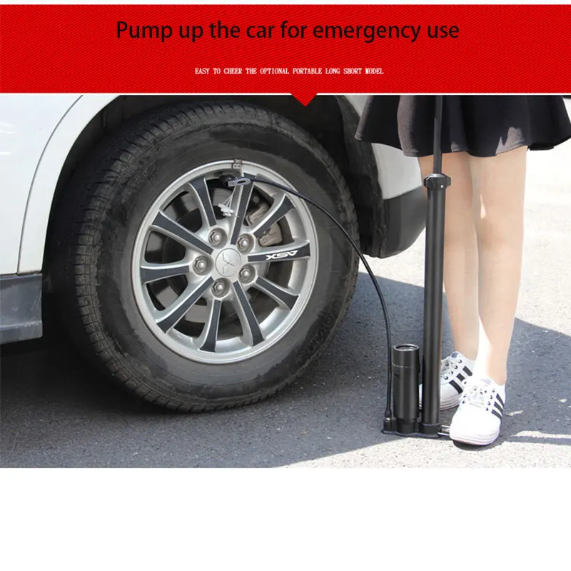 Велосипедный насос высокого давления портативный горный велосипед