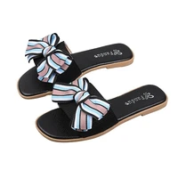 2021 new hot style stylish and versatile bow slippers for ladies