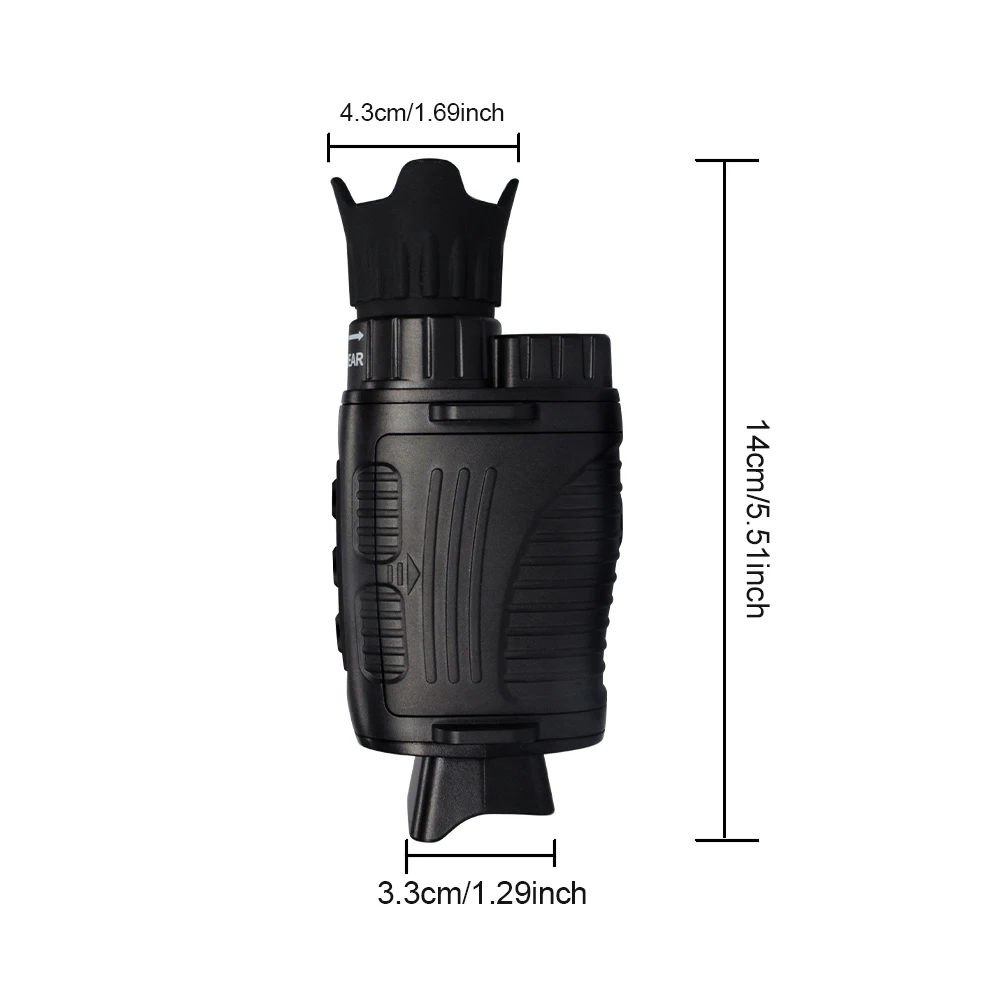 

Infrared Digital Night Vision Monoculars with 32G TF card full dark 300M range 10 Times Magnifying Glass Hunting Night Vision