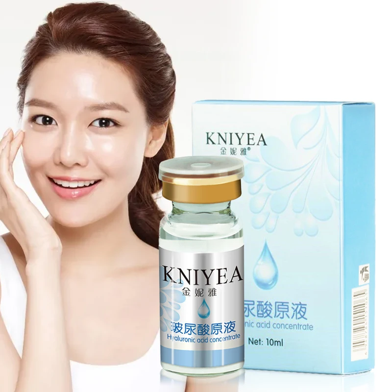 

Hyaluronic Acid Liquid Face Care Shrink Pores Anti Winkles Cream Acne Pimples Moisturizing Serum Aging Whitening Skin Care 10ml