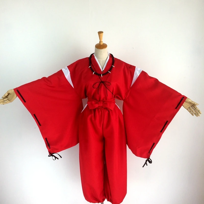 Новое кимоно Inuyasha Kikyo костюм для косплея полный комплект сделанный на заказ