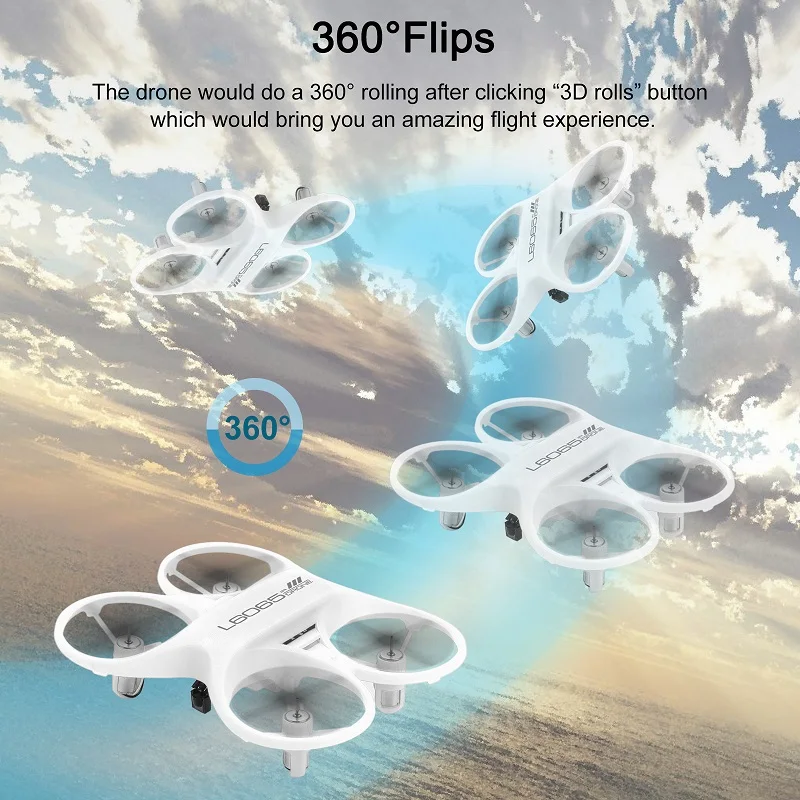 Инфракрасный Квадрокоптер LED Drone 2 4 GHz самолет со светодиодным светильник