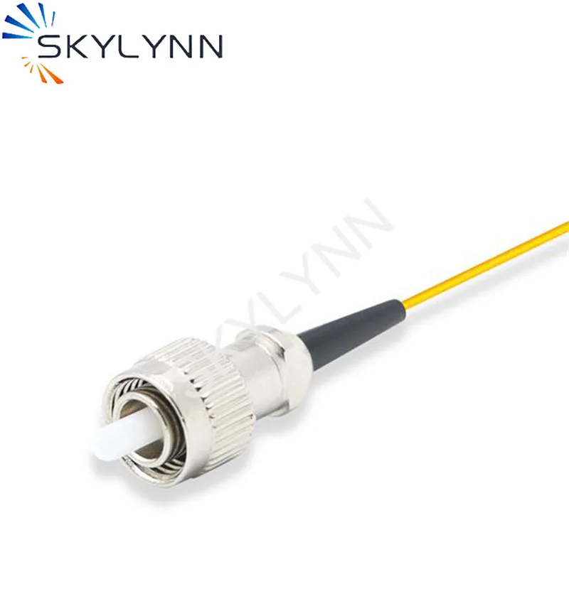 Promotion 50PCS FC/UPC Fiber Optic Pigtail, SM G652D 0.9MM Tight Buffer Yellow LSZH Jacket 1 Meter Length Optical Pigtails