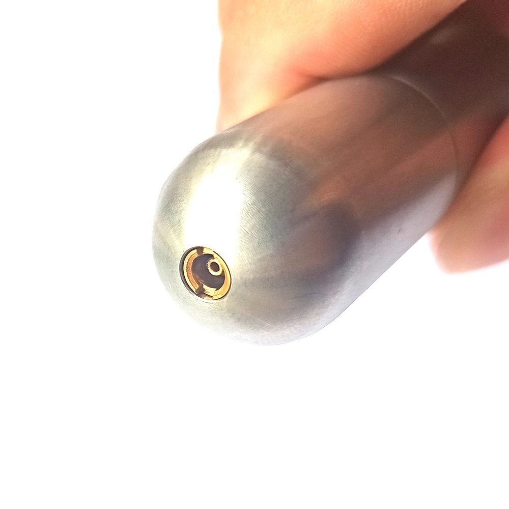 

High Quality Stainless Steel Airsoft Refillable 12g 16g Threaded Rechargeable Co2 Cartridge Tank Capsule Portable for Co2 Gun