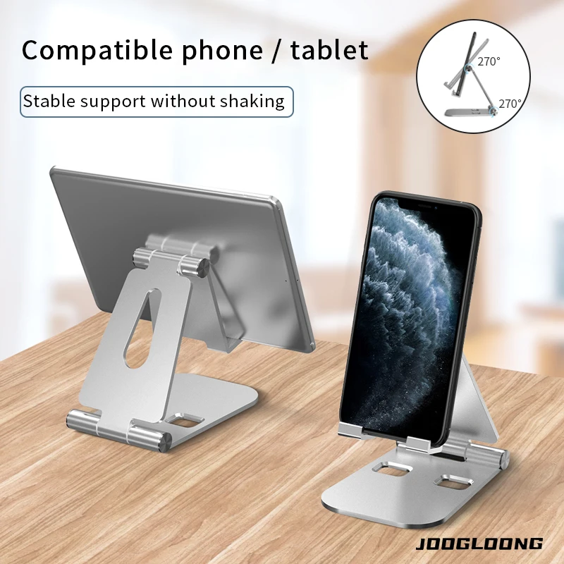 Алюминиевый Регулируемый складной держатель подставка для планшета iPad Samsung Xiaomi