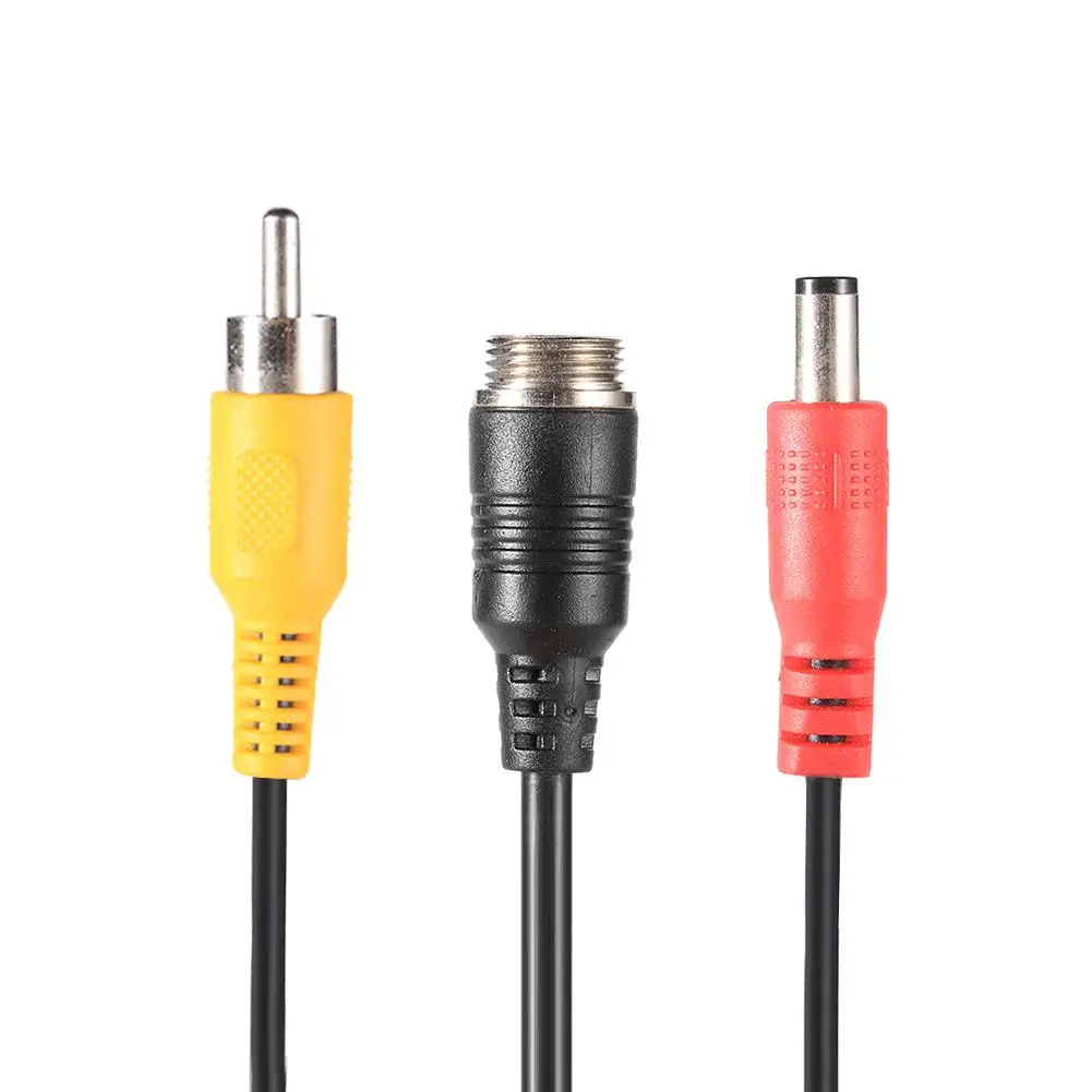 Удлинительный кабель переходник с 4 контактной головкой Мама/папа на RCA папа