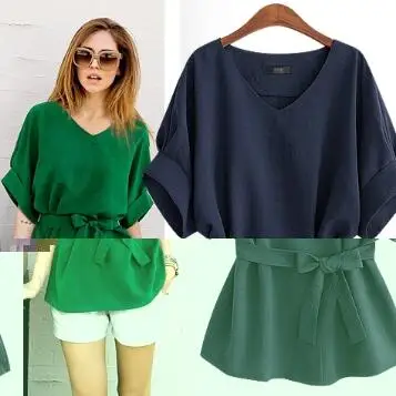 Этнические 2020 летние винтажные блузки с рукавом летучая мышь из хлопка и льна