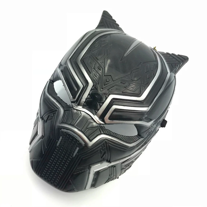 Hot Halloween Helmet Captain America 3 Civil War Black Panther Mask Superhero Anime Movie Surroundings Cos Masks | Тематическая