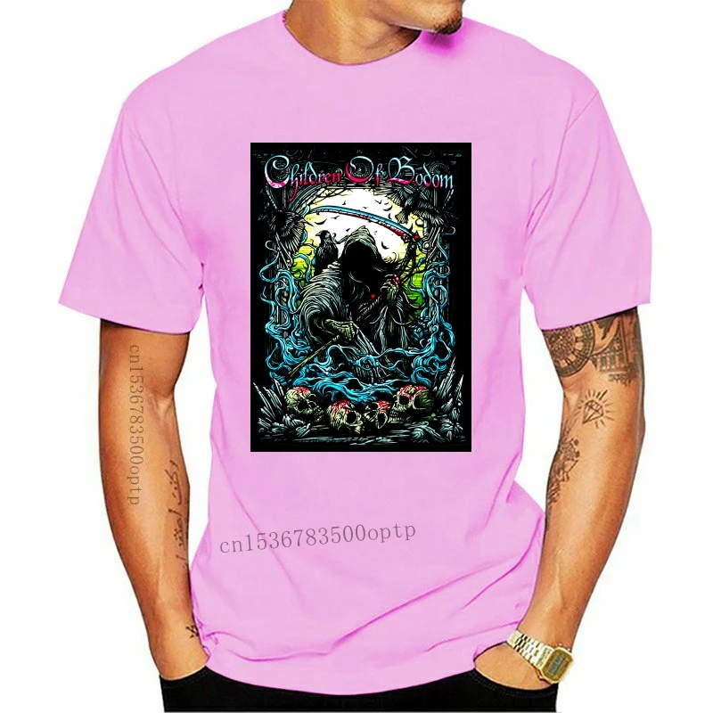 

Новинка, футболка с изображением детей Bodom Finland мелодической смерти, металлическая футболка размером от S до 6Xl