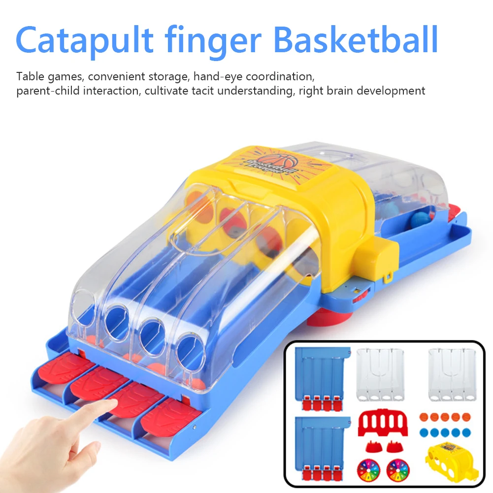 

Classic Educational Assemble Toys Catapult Finger Basketball Toy Parent-child Interaction Table Game Toys for Kids
