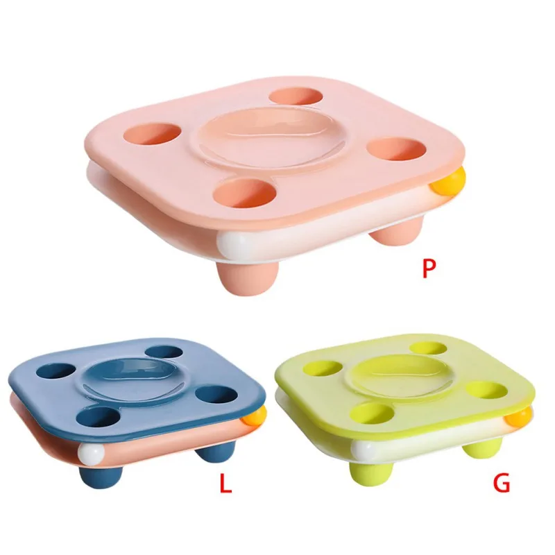 

Cat Food Basin Kitten Multi Function Pets Bowl For Dogs Cats Track Toys Non-slip Pet Bowls Spplies Dish Feed Playing Gifts