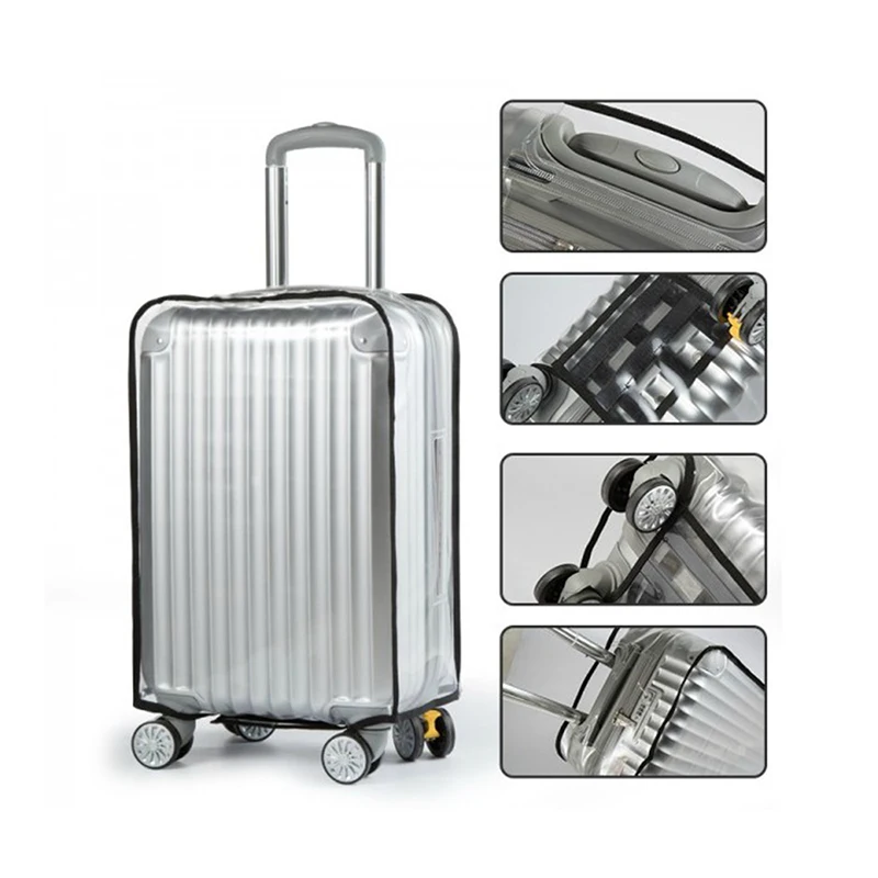 Универсальный водонепроницаемый прозрачный защитный чехол Everyfit для чемодана чехол для путешествий