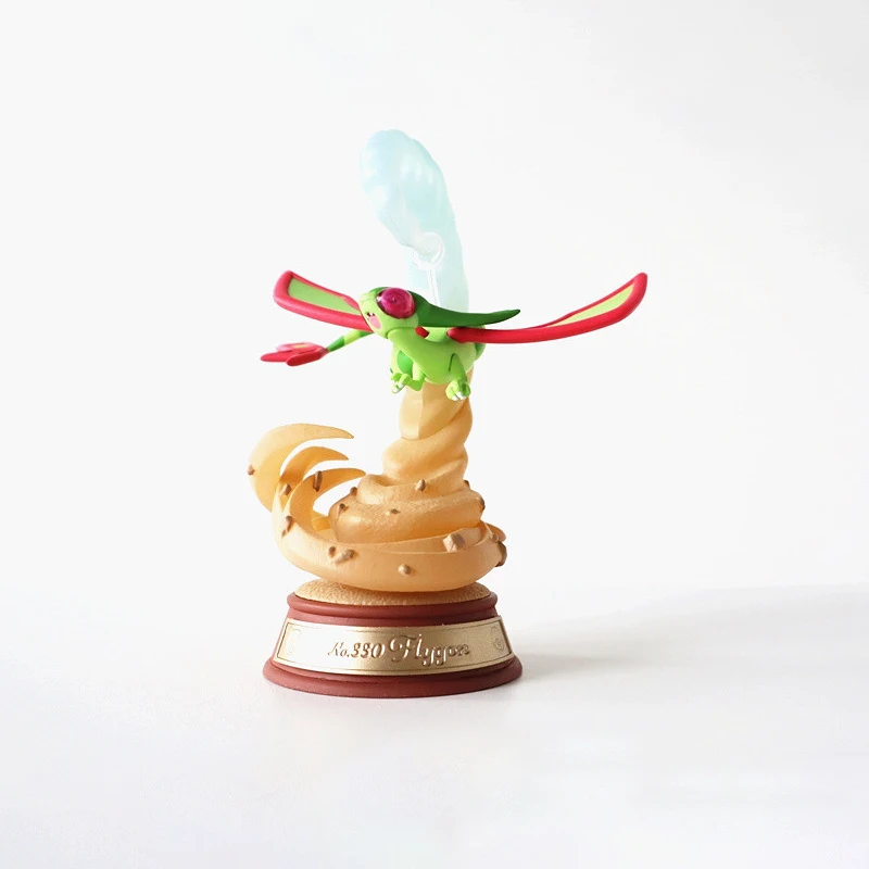 

Rement Pokemon Figures Pikachu Butterfree Charizard Mew Swing Vignette Collection Anime Figure Model Kids Toys Gift